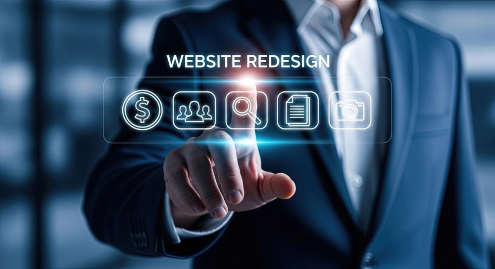 Website redesign showcase