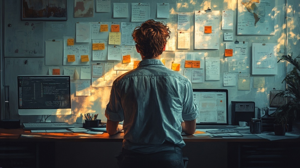 Professional website redesign visual