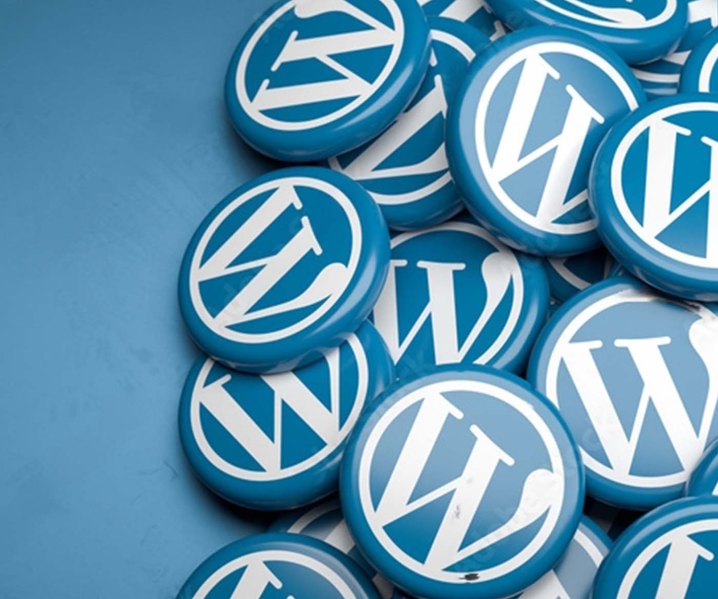 WordPress Logo on buttons